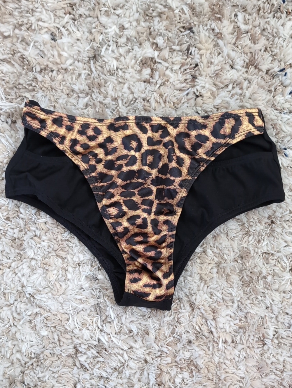 Leopard Print Bikini Bottoms